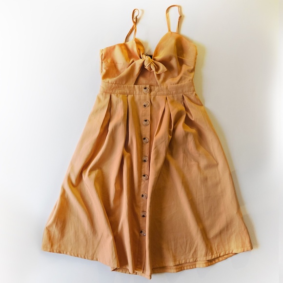 Forever 21 Dresses & Skirts - Forever 21 Yellow Button-Down Maxi Dress